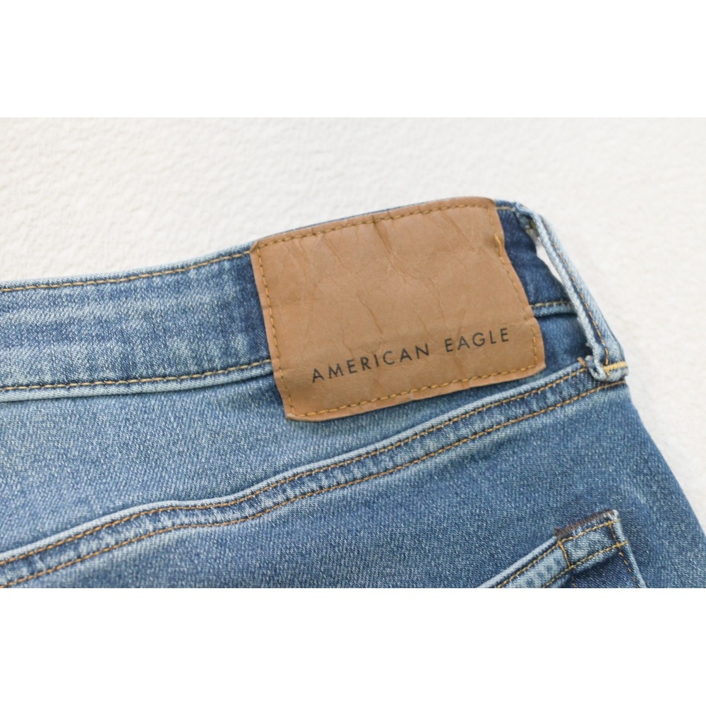 American Eagle Jeans Men 32x30 Blue Airflex+ Straight Leg Denim